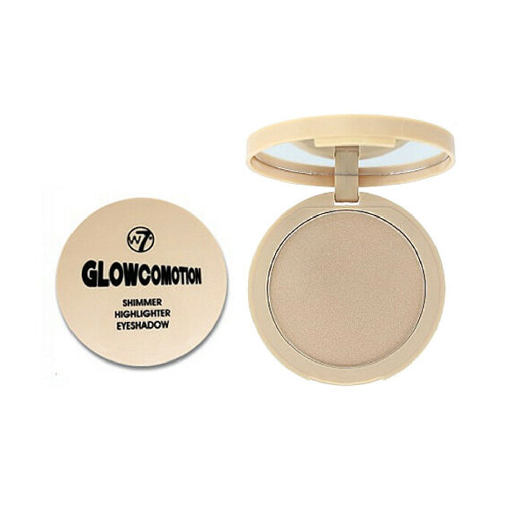 W7 GlowCoMotion Shimmer & Highlighter & Eyeshadow Compact 8.5g | High Quality Tissue Product Online - Product Image W7 GlowCoMotion Shimmer & Highlighter & Eyeshadow Compact 8.5g | High Quality Tissue Product Online - Product Image